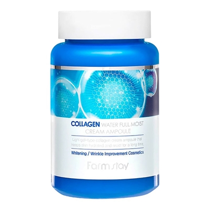 Attēls no FarmStay Collagen Water Full Moist Cream Ampoule 250ml