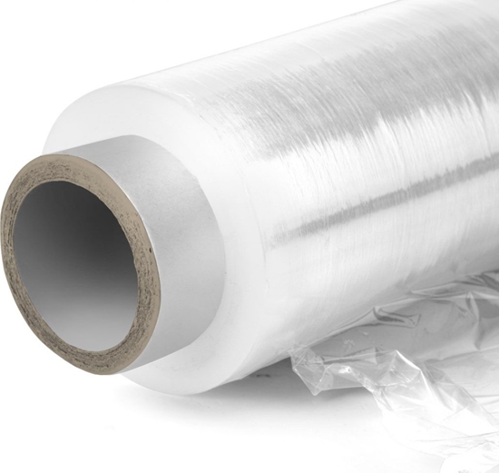 Picture of Folia stretch Platinet FOLIA STRETCH 23my/500mm TRANSPARENT 1,5KG (Folia 1kg, tuleja 500gr)