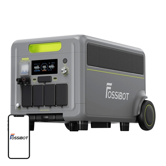 Picture of FOSSIBOT F7200 7200W Charging Station (Green)