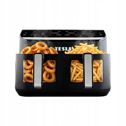 Attēls no Frytkownica beztuszczowa Tesla Tesla Aircook DualHeat QD464 XXL 9 l czarny