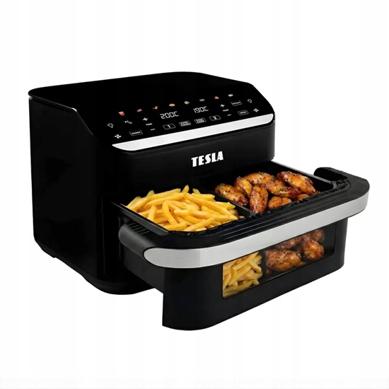 Picture of Frytkownica beztuszczowa Tesla Tesla Aircook DualHeat QD575 XXL 10 l czarny