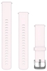 Picture of Garmin Quick Release Silicone Watch Strap 18mm for Garmin Watches / blush pink