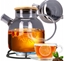 Attēls no Glass teapot for making tea and herbal infusions, 1.5L, 9029M, Camille