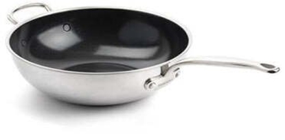 Изображение GreenPan Premiere  Wok 30 cm Stainless Steel