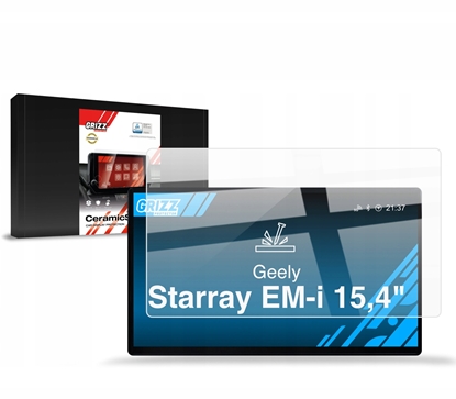 Изображение GrizzGlass Folia ceramiczna CarDisplay Protection do Geely Starray EM-i 15,4" (2025-2026)