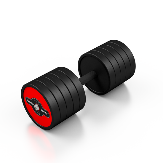 Picture of Gumijota hantele 1 gab. 42,5 kg - Marbo Sport