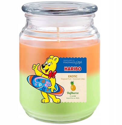 Attēls no Haribo wieca zapachowa Exotic 510g