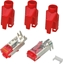 Attēls no Hirose TM21 Stecker geschirmt, Tülle rot, 50 Stück