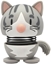 Attēls no Hoptimist figurka Maine Coon XS Grey 38298