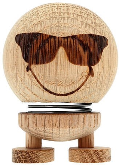 Изображение Hoptimist figurka Smiley Cool M Raw Oak 29597