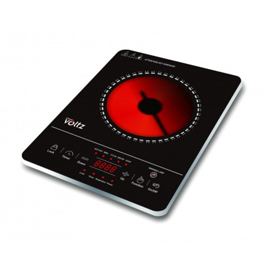 Picture of Infrared cooker, 2000W, LED display, Black, 55OV51445M, Oliver Voltz