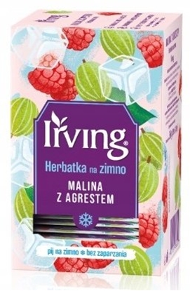 Attēls no Irving Herbata na zimno Irving Cold brew Tea Malina i agrest 20x1,8g