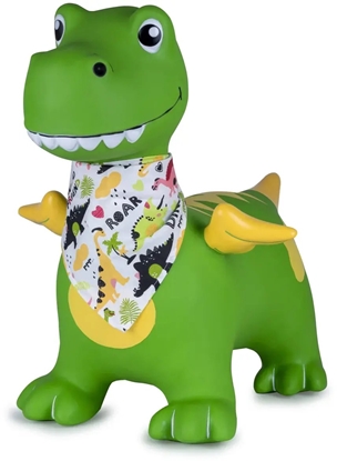 Attēls no Jamara Skoczek Dino z skrzydami HoppyDoo z pompk zielony
