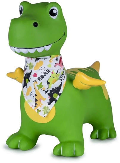Picture of Jamara Skoczek Dino z skrzydami HoppyDoo z pompk zielony