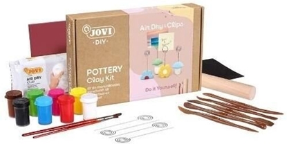 Attēls no Jovi Zestaw do tworzenia ceramiki JOVI DIY klipsy