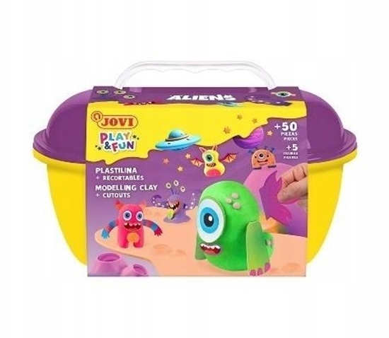 Picture of Jovi Zestaw plasteliny JOVI Play&Fun, kosmici