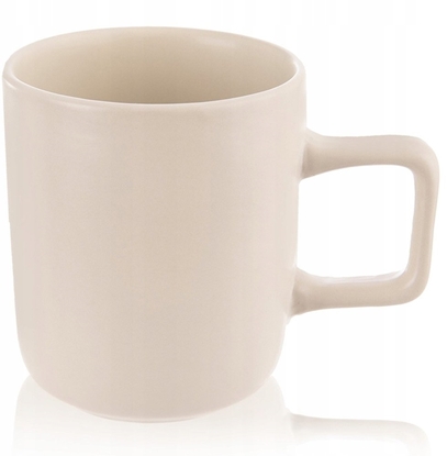 Picture of Kadax Kubek Skandi Kamionka 380ml Kremowy Matowy z Uchem do Kawy Herbaty