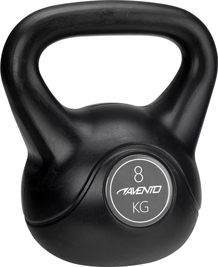 Picture of Kettlebell Avento 42KC-BLK gumowany 8 kg