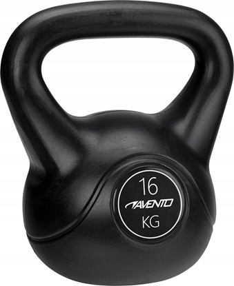 Attēls no Kettlebell SKO Kettlebell AVENTO plastic/cement 16kg