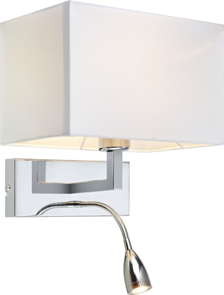 Picture of Kinkiet Markslojd Lampa cienna biaa Markslojd SAVOY hotelowa LED 106307