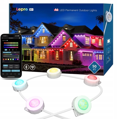 Attēls no Kinkiet Nanoleaf Lampa zewntrzna Lepro E1-30