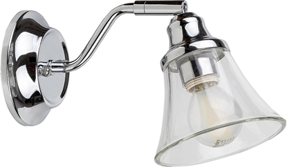 Picture of Kinkiet Rabalux Szklana lampa cienna Antoine industrial kinkiet do azienki chrom