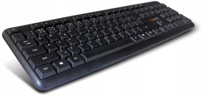 Picture of Klawiatura C-Tech C-TECH klawiatura KB-102 PS/2 slim black CZ/SK
