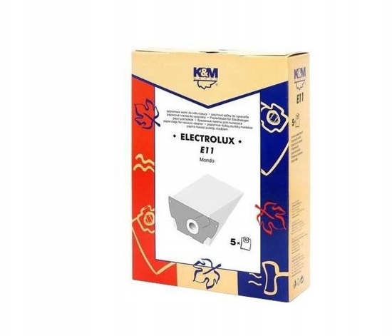 Picture of KM Worki Pap 5szt K&M E11 do ELECTROLUX MONDO
