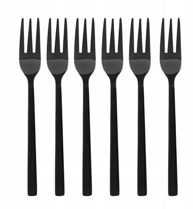 Изображение Kulig 6 widelczyków do ciasta Piano black w pudeku 29606