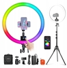 Picture of Lampa piercieniowa Neewer Zestaw do selfie z okrg lamp LED do telefonu Neewer SRP18C 17cm