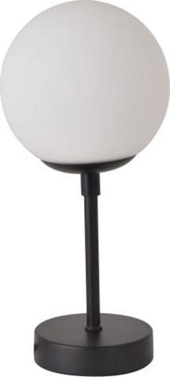 Picture of Lampa stoowa Light Prestige Kulista lampka sypialniana Dorado czarna metalowa na stolik nocny