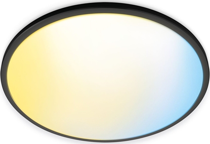 Attēls no Lampa sufitowa Signify WiZ SuperSlim Deckenleuchte Tunable White 2450lm Schwarz