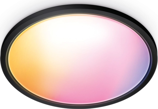 Picture of Lampa sufitowa Signify WiZ SuperSlim Deckenleuchte Tunable White&Color 2450lm Schwarz