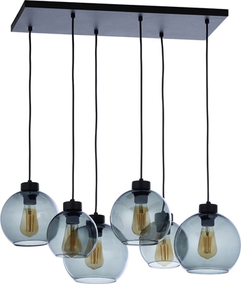 Attēls no Lampa wiszca TK Lighting Lampa sufitowa grafitowa nad stó TK Lighting CUBUS kule 2833