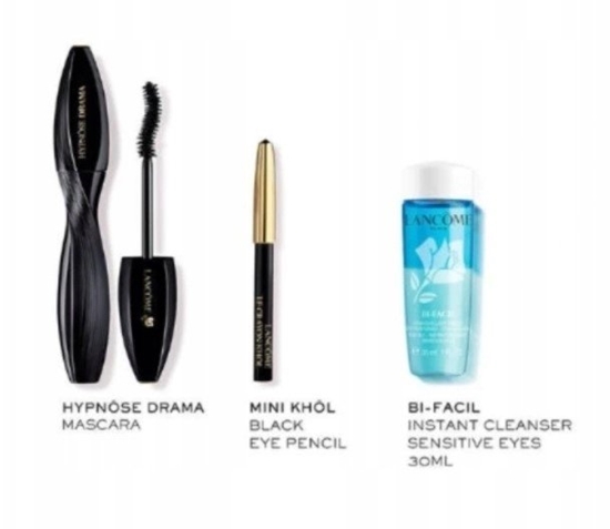 Picture of Lancaster LANCOME_SET Hypnose Drama tusz do rzs 8ml + Le Crayon Khol 0,7g + Bi-Facil dwufazowy pyn do demakijau 30ml