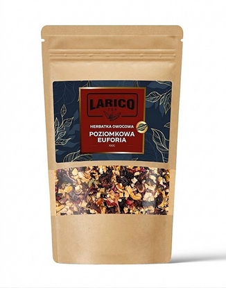 Attēls no Larico Herbatka owocowa LARICO, poziomkowa euforia, 100g