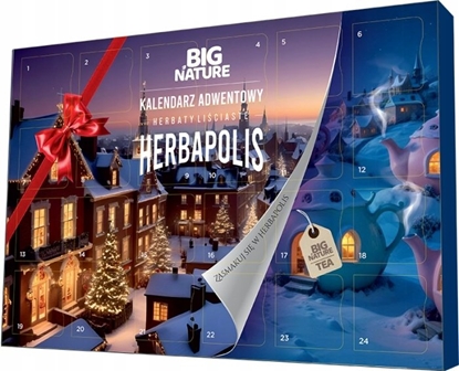 Attēls no LEBENSBAUM (przyprawy, herbaty, kawy) BIG NATURE_Herbapolis* kalendarz adwentowy z herbatami 157,5g