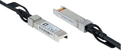 Attēls no Level One LevelOne DAC-0102 InfiniBand un optiskās šķiedras kabelis 2 m SFP+ Melns