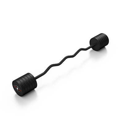 Picture of Liektais stienis ar fiksēto svaru 1 gab. Barbell 50 kg - Marbo Sport