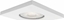 Picture of Light Prestige Oczko Lagos podtynkowe kwadratowe nieruchome biale IP65 ( LP-440/1RS WH square) - Light Prestige