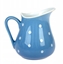Picture of Lumarko Ceramiczny 480 ml Niebieski w Groszki Dots Mlecznik Sosjerka