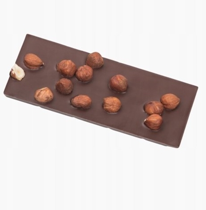Picture of M.Pelczar Chocolatier Czekolada deserowa z orzechami laskowymi 45g
