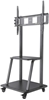 Picture of Manhattan TV & Monitor Mount, Trolley Stand, 1 screen, Screen Sizes: 37-100", Black, VESA 200x200 to 800x600mm, Max 150kg, LFD, Lifetime Warranty