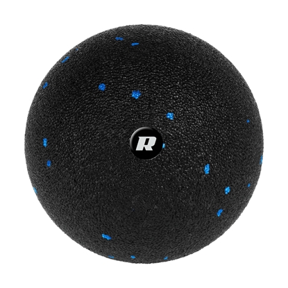 Изображение Masāžas bumba 12 cm, melna un zila, EPP materiāls, REBEL ACTIVE