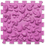 Изображение Masāžas ortopēdiskais paklājiņš "Puzzle Mix" Sēnes 1 modulis