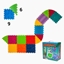 Picture of Masāžas paklājiņš Ortek Dinosaurs Puzzle 9 elementi + 6 trijstūri