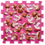 Picture of Masāžas paklājiņš Puzle Ortek Mushrooms Colorful Pink 1 modulis