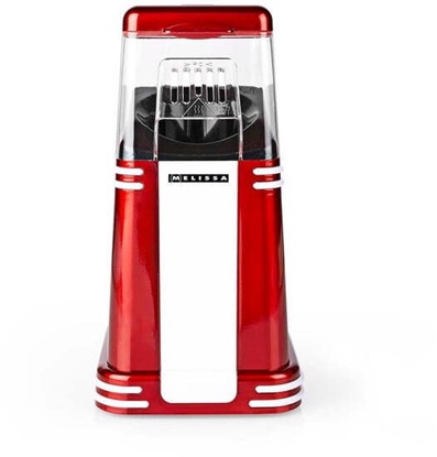 Изображение Maszynka do popcornu Melissa 16310187 urzdzenie do robienia popcornu Czerwony Biay 4 min 1200 W