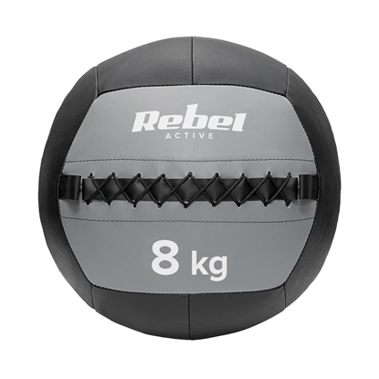 Attēls no Medicīniskā bumba vingrošanai 8 kg REBEL ACTIVE