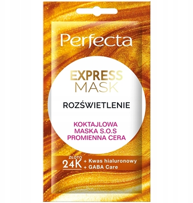 Attēls no Mediheal PERFECTA_ Express Mask Rozwietlenie Koktajlowa Maska S.O.S Promienna Cera maska do twarzy 8ml